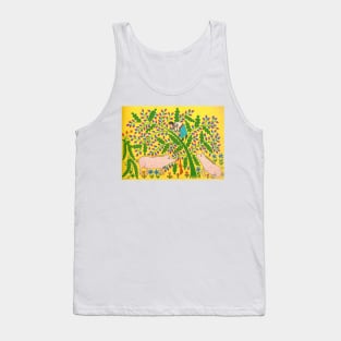 Maria Primachenko - a coward went a hunting 1983 Tank Top